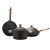 European Entry Lux Iron Three-Piece Set Pot Set Three-Piece Set Non-Stick Pan Pan Soup Pot Non-Stick Cooker Frying Pan