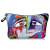 Cross-Border New Arrival Graffiti Art Abstract Series Cosmetic Bag Handheld Storage Wash Bag Lazy Portable Travel Bag