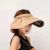 Vinyl Shell-like Bonnet Dual-Use Headband Sun Hat Sun Protection for Men and Women UV Air Top Outdoor Net Red Sun Hat for Women