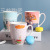 Factory Direct Supply Cute Cartoon Ceramic Cup Breakfast Milk Cup Drinking Cup Office Coffee Cup Christmas Mug