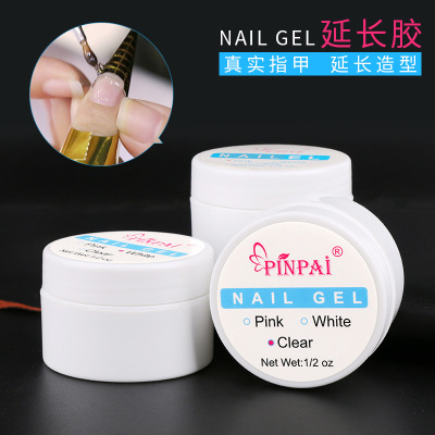 Nail Beauty UV UV UV Nail Extension Nail Glue Crystal Nail UV Nail 3 Colors Nail Beauty Products Wholesale