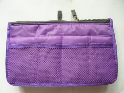 Storage Bag New Large Portable Double Zipper Multi-Functional Bag Middle Bag Organizing Korean Style Washing and Makeup 