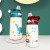 Stainless Steel Mesh Red Student Water Cup Cute Cartoon Children's Thermos Mug Baby Drinking Kettle with Cup Cover Straw