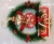 New Christmas Garland Decorations with Lights Vine Ring Hotel Window Door Hanging Christmas Scene Setting Props with Lights