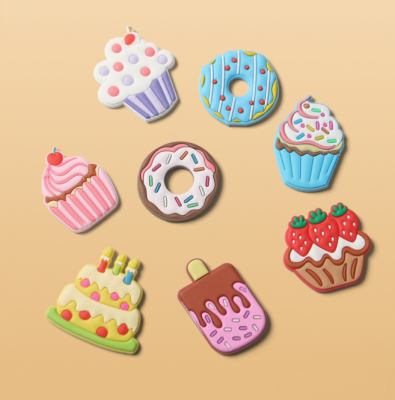 Cake Series Magnetic Refridgerator Magnets Foreign Trade Exclusive
