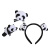 Xiao Zhan Style Cute Cartoon Lying Doll Panda Doll Plush Hair Ring Female Headband Hair Accessories Panda Brooch