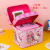Bag Girl Heart Large Capacity Cartoon KT Three-Piece Cosmetic Case Multifunctional Portable Portable Cosmetic Storage