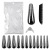 New Nail Shaping Quick Extension Nail Mold Crystal UV Nail Pieces No Paper Tray with Scale 60 Pieces Bags