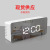 Creative Mirror Alarm Clock Multifunctional Led Clock Cosmetic Mirror Alarm Clock Battery Plug-in Dual-Use Student Alarm Clock