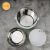 Stainless Steel Pot with Handle Double-Layer Insulated Lunch Box round Lunch Box with Lid and Grid Anti-Overflow Compartment Large Capacity Lunch Bucket