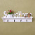 Wood Plastic Wall Mounted Storage Rack Creative Carved Storage Rack Photo Wall Storage Rack Flat Partition Storage Rack