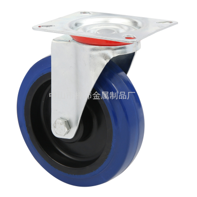 Manufacturer's Rubber Casters Heavy-Duty Universal Casters Weixin Barrow Caster
