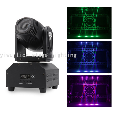 Factory Direct Sales 10W Moving Head Light Led Beam Light Bar Stage Ktv Full Color Rotating Laser Ambience Light