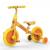 Balance Car Children's Pedal-Free Self-Propelled Scooter 1-3-6 Years Old Walker Baby Three-Wheel Dual-Purpose Carriage
