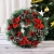 Christmas Decorations Garland Simulation Bell Snowflake Christmas Ball Decorative Wreath Christmas Home Scene Layout H