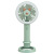 1200 MA Large Capacity Desktop USB Fan Second Gear Light Third Gear Wind Cartoon Folding Night Light Fan