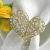 SUNFLOWER Rhinestone Pearl Flower Shape Napkin Ring Napkin Ring Napkin Ring Napkin Ring Wedding Supplies Wholesale