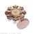 Wooden Christmas Snowflake Christmas Tree Dove Creative Decoration Christmas Creative Retro Desktop Decoration