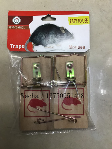 wooden mouse clip factory direct sales mouse clip household mouse trap deratization tools wooden mousetrap products
