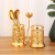 Continental Coffee Small Spoon Fruit Fork Set Creative Cute Storage Rack Metal Household Desserts Spoon Cutlery Wholesale