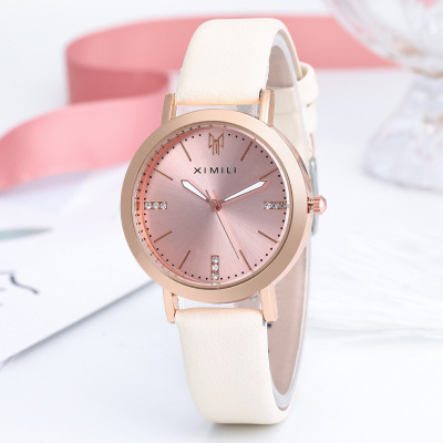 INS Preppy Style Korean Simple Retro Mori Girl Fresh All-Matching Small Girl Middle School Student Gift Watch