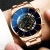 Foreign Trade New Business Casual Watch Transparent Cutout Non-Mechanical Men and Women Alloy Steel Belt Calendar Gift Watch