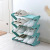 Y109-8802 Southeast Asia Factory Supplier Multilayer Simplicity Z-Type Shoe Rack Assembly Household Simple Storage Rack Fabric