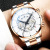 Foreign Trade New Business Casual Watch Transparent Cutout Non-Mechanical Men and Women Alloy Steel Belt Calendar Gift Watch