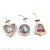 Wooden Christmas Pendant Crafts LED Christmas Holiday Pendant