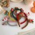 Women's Korean-Style Internet Celebrity Lamb Wool Headband Santa Claus Hairpin Snowman Antlers Headband Christmas Headband Hair Accessories