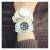 Luminous Glow Rhinestone Watch Led Harajuku Korean Fashion Trendy Men and Women Student Couple Jelly Watch