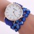 Cross-Border New Arrival First-Hand Supply Geneva Long Belt Coiling Two-Pin Ultra-Thin Women's Watch Women's Wholesale