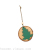 Pine round Wood Christmas Pendant Log Pendant Christmas Wooden Craftwork Holiday Dress up