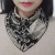 New Popular Autumn and Winter Women's Cervical Support Bandana Scarf Triangular Binder Korean All-Match Warm Fashion Scarf