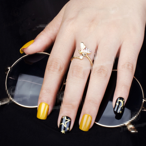 Square Head Short Wear Nail Nail Nail Patch Finished Super Soft Ultra-Thin Fashion Nail Piece