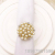 SUNFLOWER Rhinestone Pearl Flower Shape Napkin Ring Napkin Ring Napkin Ring Napkin Ring Wedding Supplies Wholesale