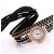 Foreign Trade New Watch Diamond Coiling Bracelet Watch New Fashion Women's Twist Weave Quartz Watch