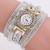 AliExpress Foreign Trade New Ladies Watch Hot Sale Korean Velvet Winding Bracelet Watch Diamond Coiling Women's Watch