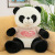 Cute Sweater Panda Plush Toy Doll Pillow Panda Cartoon Doll National Treasure Panda Export