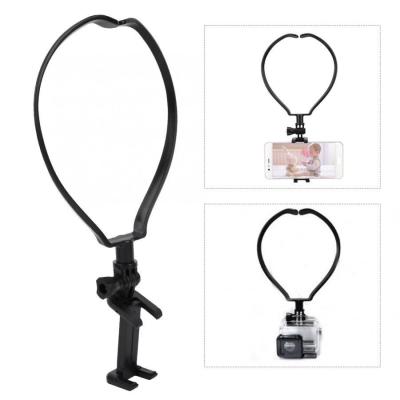 Applicable to GoPro Osmo Action Sports Camera Mobile Phone Collar Hanging Neck Bracket Dual-Use Installation Bracket