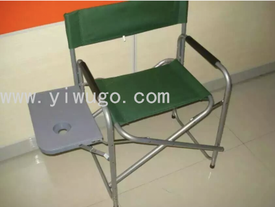 Director Chair + Table Folding Leisure Chair with Table Easy to Carry