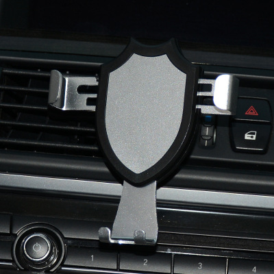 Metal Gravity Car Phone Holder Creative Shield Mobile Phone Stand Car Mobile Phone Holder on-Board Bracket