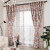 Modern Simple Printing Triangle Curtain Printing Curtain Bedroom Shading Three-Color Living Room Curtain