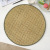 Chinese Pastoral Water Plants Woven Heat Proof Mat Natural Handmade Green Woven Placemat Non-Slip Pot Mat Cup Coasters
