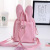 New Style Children's Backpack Fashionable Sequins Adorable Rabbit Mini Small Backpack Casual Outing Kindergarten Backpack Women