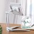 Metallic Desktop Mobile Phone Tablet Stand Online Class Live Broadcast Lazy iPad Stand Kitchen Wall-Mounted Mobile Phone Stand