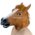 Unicorn Headgear Mask Horse Head Full Face Animal Headgear TikTok Same Funny Latex Horse Head Sets