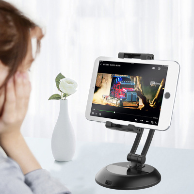 Manufacturer Desktop Phone Holder Tablet Computer Bracket 2-in-1 Bracket Stand for Live Streaming Binge-watching Bracket Private Model