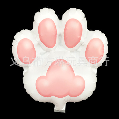 Cross-Border New Arrival Cute Pet Theme Set Aluminum Film Balloon Dog Bone Dog's Paw Dog Shape Aluminum Film Balloon