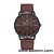 Cross-Border Fashion Simple Sun Pattern Belt Men's Watch Casual Strip Nail Quartz Watch Men's Watch